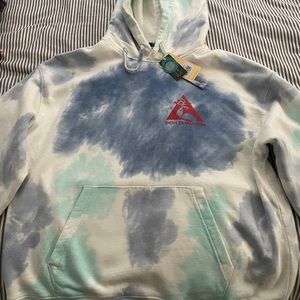 DEUS organic cotton oversized fit hooded sweatshirt